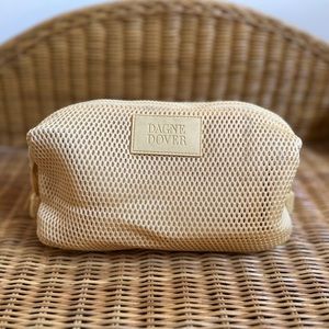 Dagne Dover large hunter air mesh style makeup bag